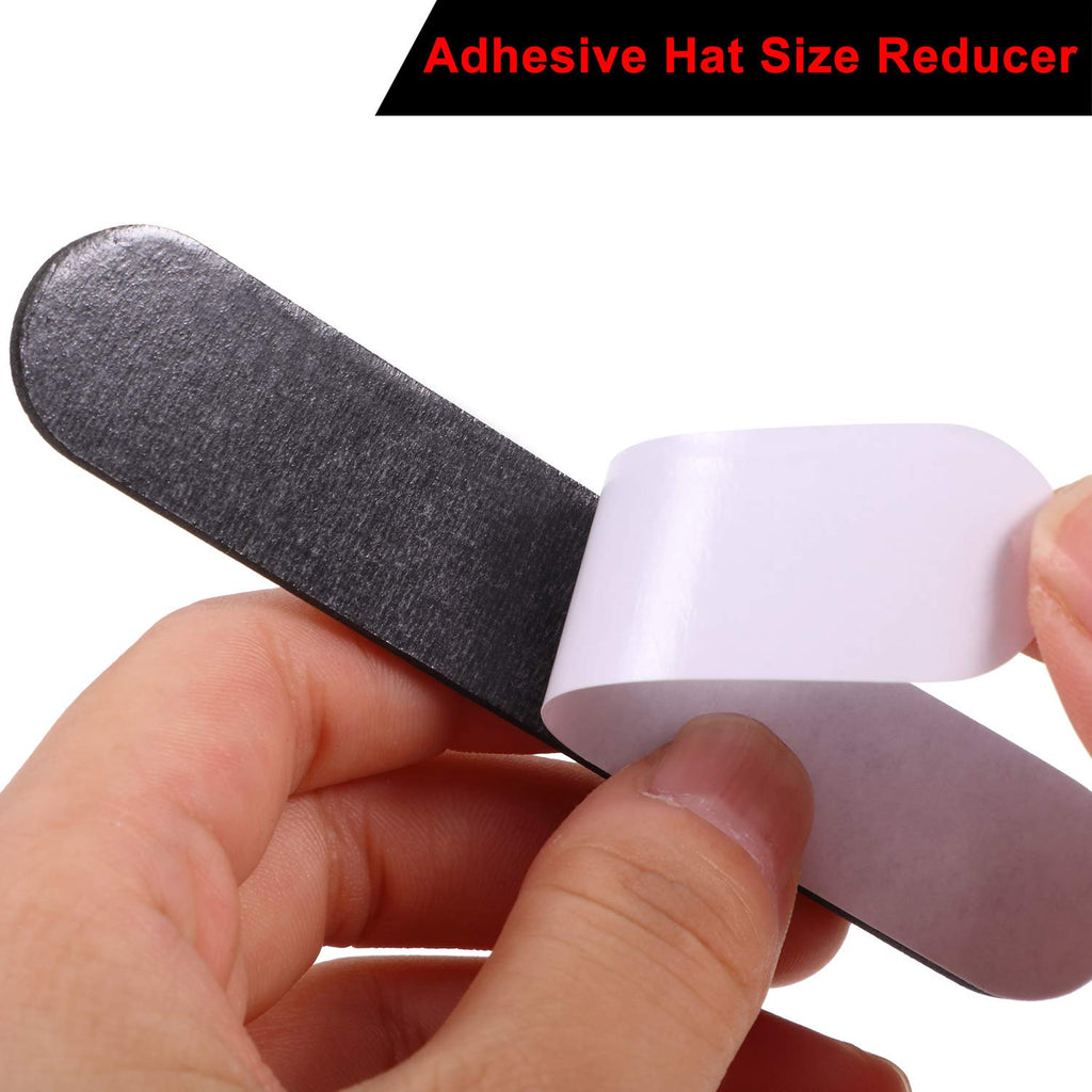 Outus 23 Pcs Hat Size Reducer Foam Tape Self Adhesive,White+Black