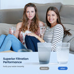 GLACIER FRESH Water Filter Replacement for Sub-Zero 4204490, 4290510, 9030868 Refrigerator Water Filter, 2 Pack