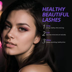 Lash Serum - 8ml Rapid Eyelash Growth Serum for Thickness, Stronger, Healthier Lashes & Brows - Vegan & Cruelty-Free