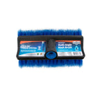 Unger Professional Lock-On HydroPower 10” Bi-Level Soft Wash Brush, Compatible with Waterflow Poles, Outdoor Cleaning Supplies, Great for Patios, Siding, Windows, Cars, and Boats