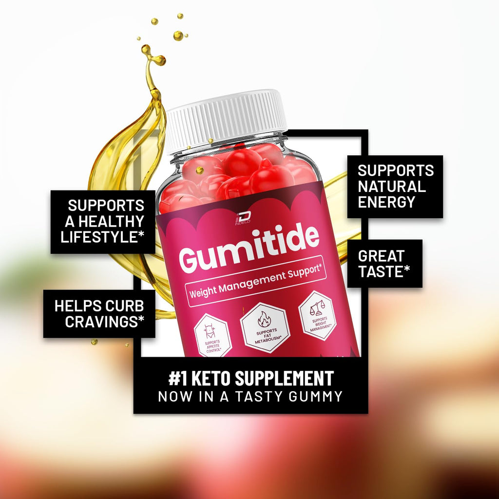Gumitide ACV Gummies Supplement, Gumitide Gummy Advanced Formula Natural Ingredients, Reviews - 2 Pack - 120 Gummies