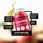 Gumitide ACV Gummies Supplement, Gumitide Gummy Advanced Formula Natural Ingredients, Reviews - 2 Pack - 120 Gummies