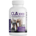Bronson CLA 3000 Extra High Potency Supports Healthy Weight Management Lean Muscle Mass Non-Stimulating Conjugated Linoleic Acid 300 Softgels