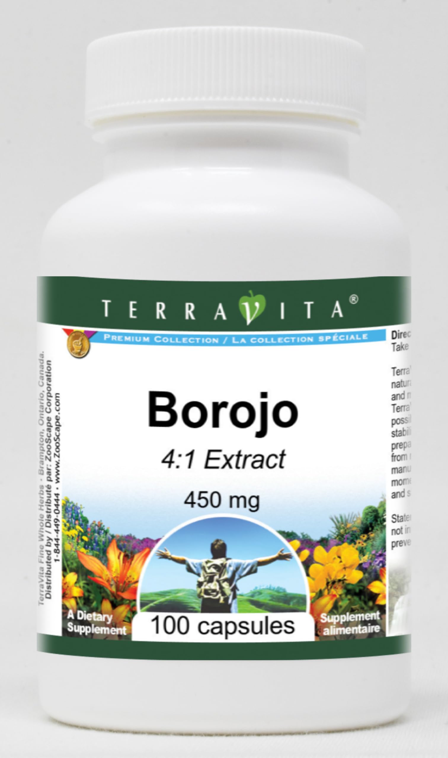 Terravita Borojo 4:1-450 mg (100 Capsules, ZIN: 519308)