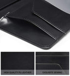 Server Books for Waitress - Leather Waiter Book Server Wallet with Zipper Pocket, Cute Waitress Book&Waitstaff Organizer with Money Pocket Fit Server Apron