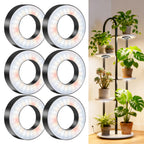 Wiaxulay Grow Lights for Indoor Plants, Full Spectrum Plant Light 12V/3A