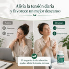 Clair Magnesio Premium, with B6 D3 Zinc – 4-in-1 Blend, Gentle on Stomach, Full Body Unwind – Muscle Relaxation + Digestive Comfort + Sleep Aid. (Glycinate, Malate, Citrate, Oxide) 90 Capsules