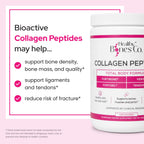 FORTIBONE® Premium Bone Health Collagen Peptides w/FORTIGEL®, VERISOL® & TENDOFORTE®, Clinically-Supported for Bones, Joints Skin Hair Nails, Hydrolyzed Collagen, Anti-Aging Formula (30 Servings)