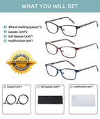 SUNAMOY Bifocal Reading Glasses Women Blue Light Blocking Computer Reader Clear Top Metal Small Cateye Fashion full Frame Ladies Designer Eyeglasses Stylish Lightweight Eyewear 2.50