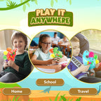 ZaxiDeel Dinosaur Sensory Toys for Toddler Kids : Easter Basket Stuffers Gift Quiet Fidget for Classroom, Montessori Preschool Learning Activities Calm Down Travel Toys for Kids Ages 3 4 5