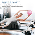 APEXUP Yoga Ball Exercise Ball, Heavy Duty Pilates Ball for Fitness, Balance, Core Workout, Physical Therapy (XXS (9") 23cm, Fuschia)