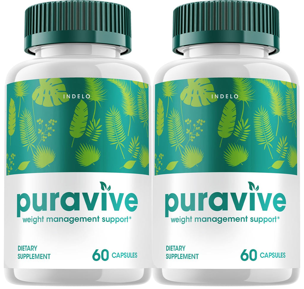 (2 Pack) Puravive Advanced Weight Loss Formula, Puravive Capsules, Puravive All Natural Pills Supplement Puravive Total Support Supplement for Men and Women (120 Capsules)