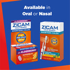Zicam Cold Remedy Zinc RapidMelts, Cherry Flavor, Homeopathic, Cold Shortening Medicine, Shortens Cold Duration, 25 Count (Pack of 2)