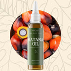 Vivccon Batana Oil for Hair Growth,100% Pure & Natural Raw Batana Oil, Dr. Sebi Organic from Honduras,Care for Hair Thickness,Scalp&Skin,4.23 fl oz,1 Bottle with 2 Caps