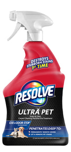 Resolve Ultra Pet Carpet Cleaner Spray, Pet Stain Remover, 32oz