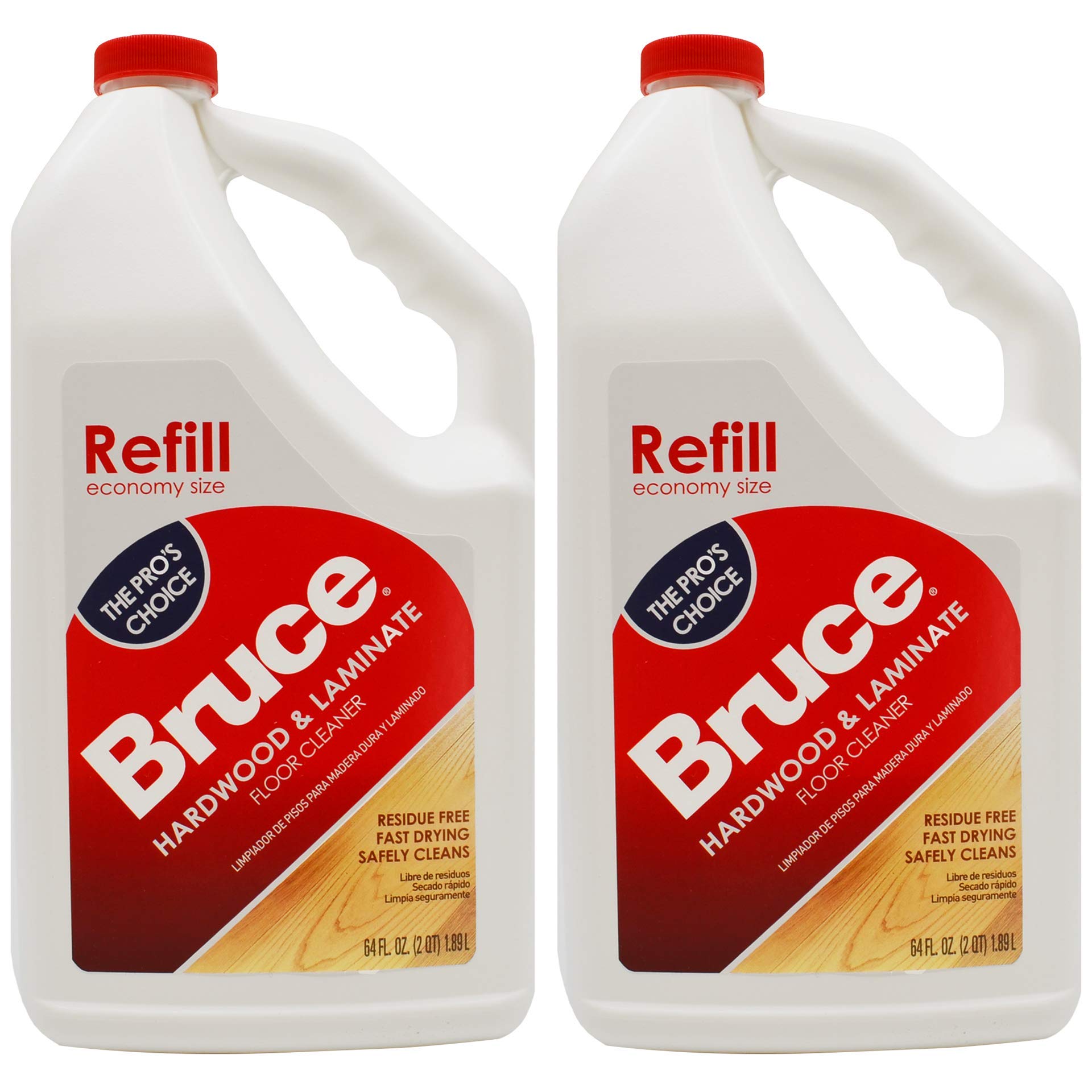 Bruce Hardwood & Laminate Floor Cleanr - 64oz Refill - 2 Pack