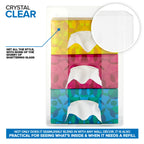Stock Your Home Triple Acrylic Glove Dispenser, 2 Pack, Wall Mount