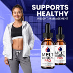 Melt Drops Pro Liquid Supplement Drops - MeltDrops Pro Natural Blend Advanced Formula, Extra Strength, Reviews - 2 Bottles - 2 Month Supply