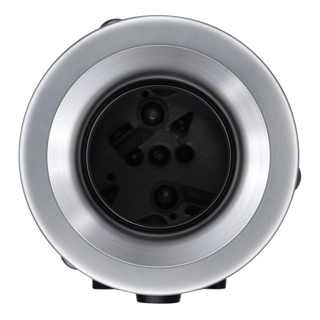 Waste Maid 10-US-WM-158-3B Garbage Disposal Anti-Jam Stainless Steel Food Waste Grinding System, 1/2 HP Standard, Black