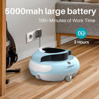 PoolPure Aquaguard SE II 2025 Upgrade Cordless Robotic Pool Cleaner with 120-Min 5000mah Big Battery (Blue)