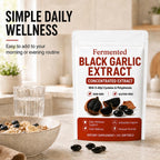 Lanural Fermented Black Garlic Extract, Daily Supplement, 300 Capsules