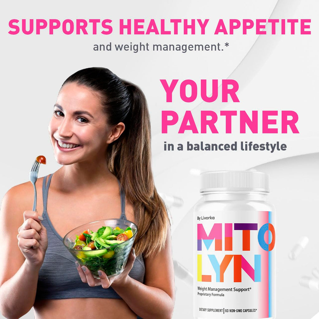 Mitolyn Pills - Official Mitolyn Weight Pills Advanced Supplement Support - Maximum Strength, Natural Mito Lyn Vitamins for Overall Health & Wellness Reviews, 60 Capsules for 1 Month
