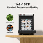 Hot Towel Warmer for Spa, Thermostatic Towel Heater, 2-in-1 Professional Mini Towel Warmer, Beauty Salon and Spa Towel Warmers for Facial.(5.5L-Black)