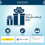 Danforth Forget-Me-Not Lapel Pin | Pewter Handcrafted in USA
