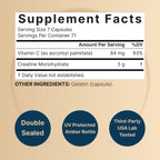 NatureBell Creatine Monohydrate Capsules 5,000mg Per Serving, 500 Count | Micronized, Unflavored Creatine Pills | Pre-Workout & Muscle Strength Support | Easy to Swallow, Filler-Free | 71 Servings