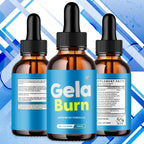 (2 Pack) Gela Burn Drops, Official GelaBurn Drops with Natural Ingredients, Advanced Formula Supplement with Max Strength Health & Wellness Active Lifestyle Multivitamins for Women& Men (60 Servings)