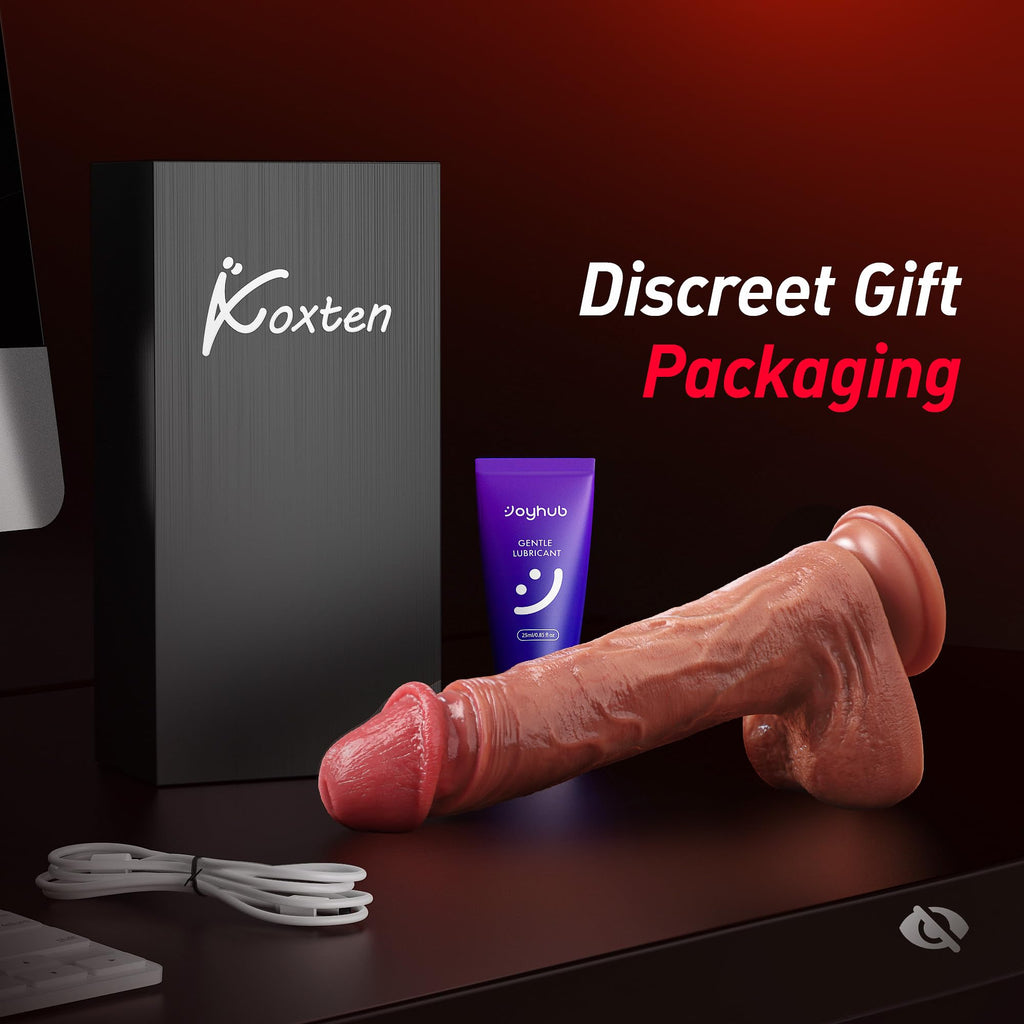 KOXTEN Thrusting Dildo Sex Toy APP Control Vibrator Realistic Dildo