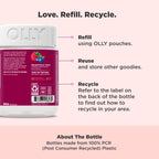 OLLY Women's Multivitamin Gummy, Women's Overall Wellness,* Vitamins A, C, D, E, Biotin, Folic Acid, Adult Chewable Supplement, Berry Flavored, 65 Day Supply - 130 Count