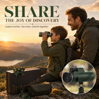 Birthday Gifts for Men Dad Husband Teen, 10x42 Monocular for Outdoor/Hiking