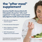 American Health Papaya Enzyme with Chlorophyll Chewable Tablets - 600 Count (200 Total Servings) (Pack of 2)
