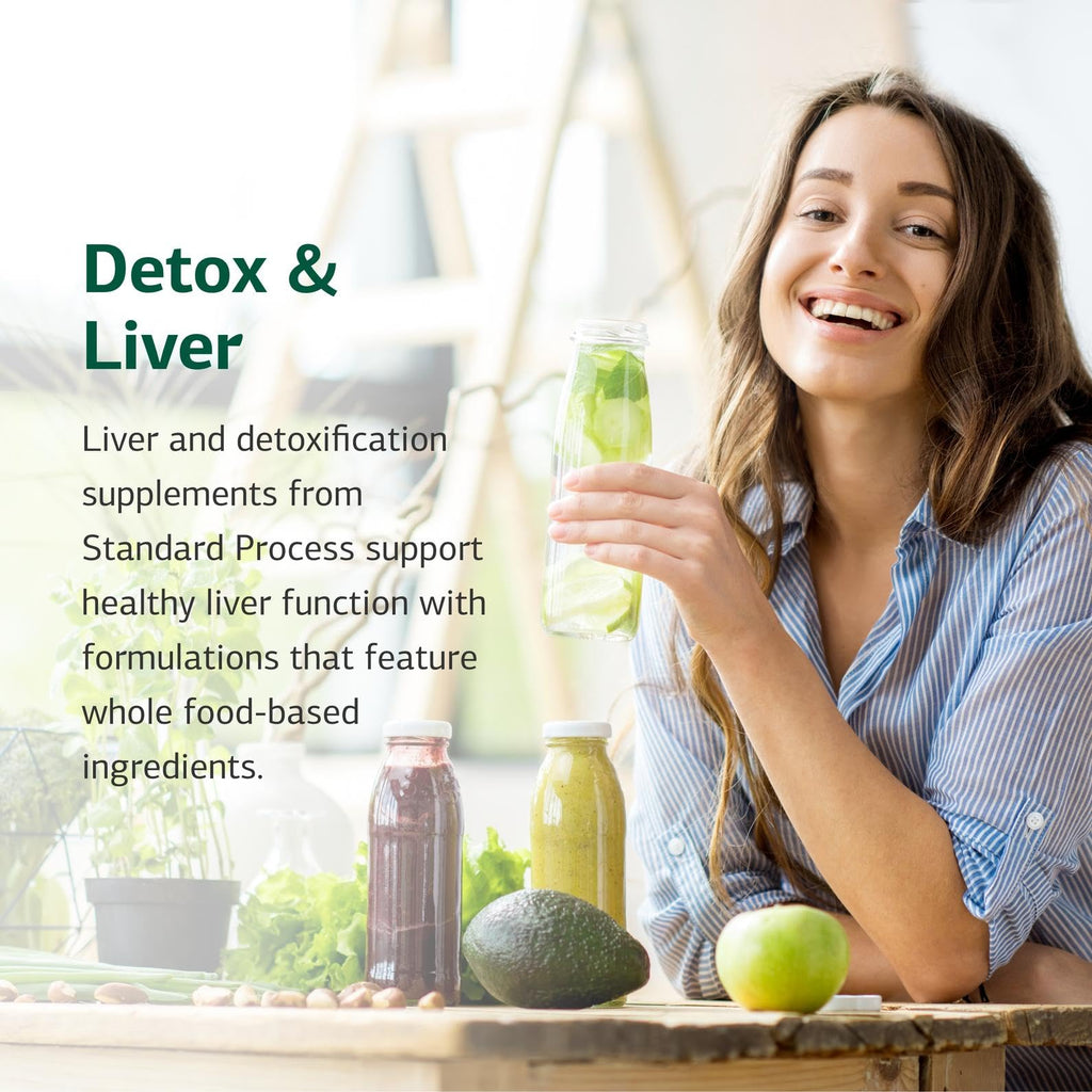 Standard Process Albaplex - Liver & Immune Health Dietary Supplement - Contains Vitamins A, B6 & C - Non-Dairy- 90 Capsules (45 Servings)
