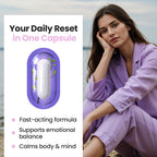 Cortisol Supplements for Women and Men - L-Theanine, Ashwagandha, GABA - High Cortisol Manager Reducer - Relaxation, Mood & Stress Support - Ginkgo Biloba, Bacopa Monnieri, 5-HTP - Made in USA