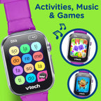 VTech KidiZoom Smartwatch DX4, Purple