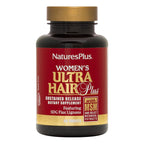 NaturesPlus Women’s Ultra Hair Plus - 60 Sustained Release Tablets - Nutritional Support for Healthy Hair Structure - Gluten Free - 30 Servings