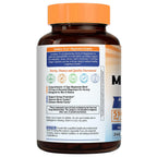Vitalibre 15 in 1 Magnesium Complex Supplement 510mg | Maximum Absorption Glycinate, Malate, Taurate, Citrate and More for Bones, Heart, Recovery, Energy | Non-GMO, 240 Capsules