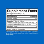 Dream Water Sleep Shots (24 Count) Sleep Aids for Adults - 5mg Melatonin, GABA, 5-HTP - Natural Snoozeberry Flavor (Blue Raspberry) - Liquid Melatonin Supplement - Zero Sugar & Gluten Free - 2.5 oz