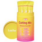 Leefar Cutting Drink Mix - Berberine, 5-HTP & Yerba Mate for Satiety Signaling, Metabolism & Gut Health - Strawberry Açaí Flavored, 30 Count