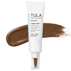 TULA Skin Care Radiant Skin Brightening Serum Skin Tint SPF-Facial Sunscreen Provides Broad Spectrum SPF 30 Protection, Tinted, Serum-Light Formula Brightens and Evens Skin-Shade 05, 1.0 fl oz.