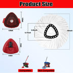 6Pcs Spin Mop Replacement Heads,Mop Replace Head Compatible with Ocedar Easywring 1-Tank System,Machine Washable & Easy to Replace.Including 4 Spin mop Replacement Heads,1 Brush Head and 1 Base