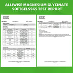 Magnesium Glycinate Supplement 500mg, High Absorption Dietary Supplement Softgels for Sleep, Muscle, Heart Support, Gluten Free, Non GMO, 180 Capsules, 90 Day Supply