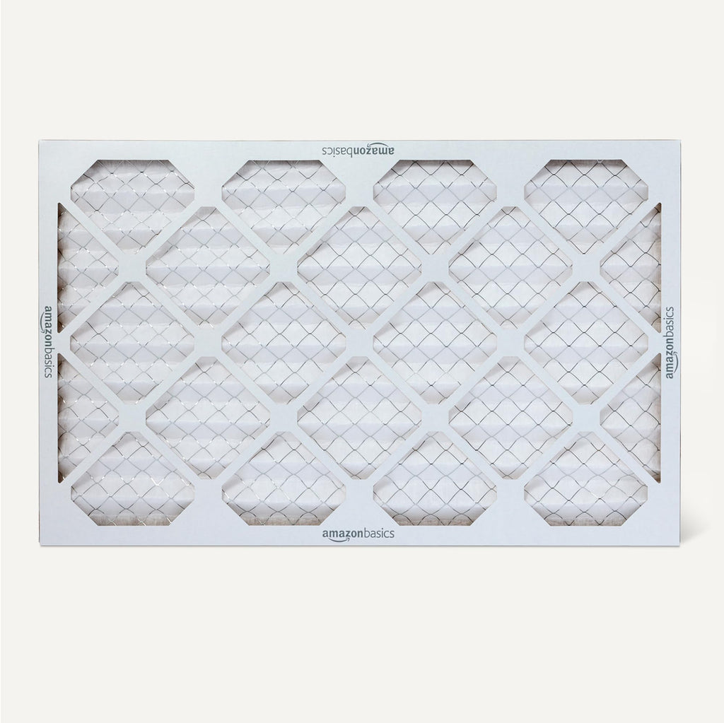 Amazon Basics MERV 5 AC Furnace Air Filter, 16x25x1 inches, 6-Pack (Actual size: 15.75" x 24.75" x 0.75")