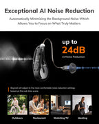 ELEHEAR-Beyond OTC Hearing Aids, AI Powered Speech Enhancement and Tinnitus Masking, Superior Sound Quality, Connectivity with iOS or Android Devices via Bluetooth 5.3, for Seniors and Adults