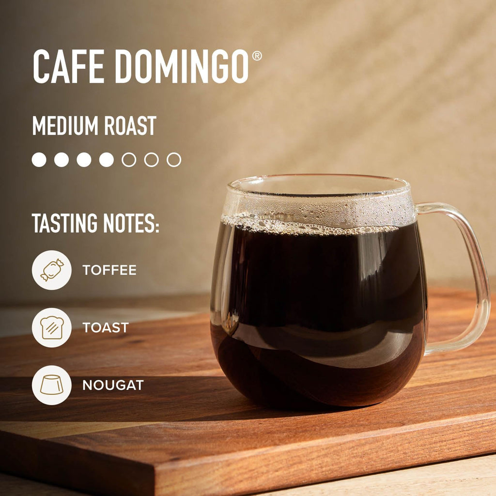 Peet's Coffee Coffee Pods, Medium Roast, Café Domingo, 54 K Cups