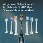 Philips Sonicare A3 All-in-One - Genuine Replacement Electric Toothbrush Heads, White, 2 Pack, HX9092/77