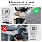 Car Coating Thickness Meter for Used Car Buyers, Paint Mil Thickness Meter Gauge Check The Car’s Original Coating Auto Car Paint Meter