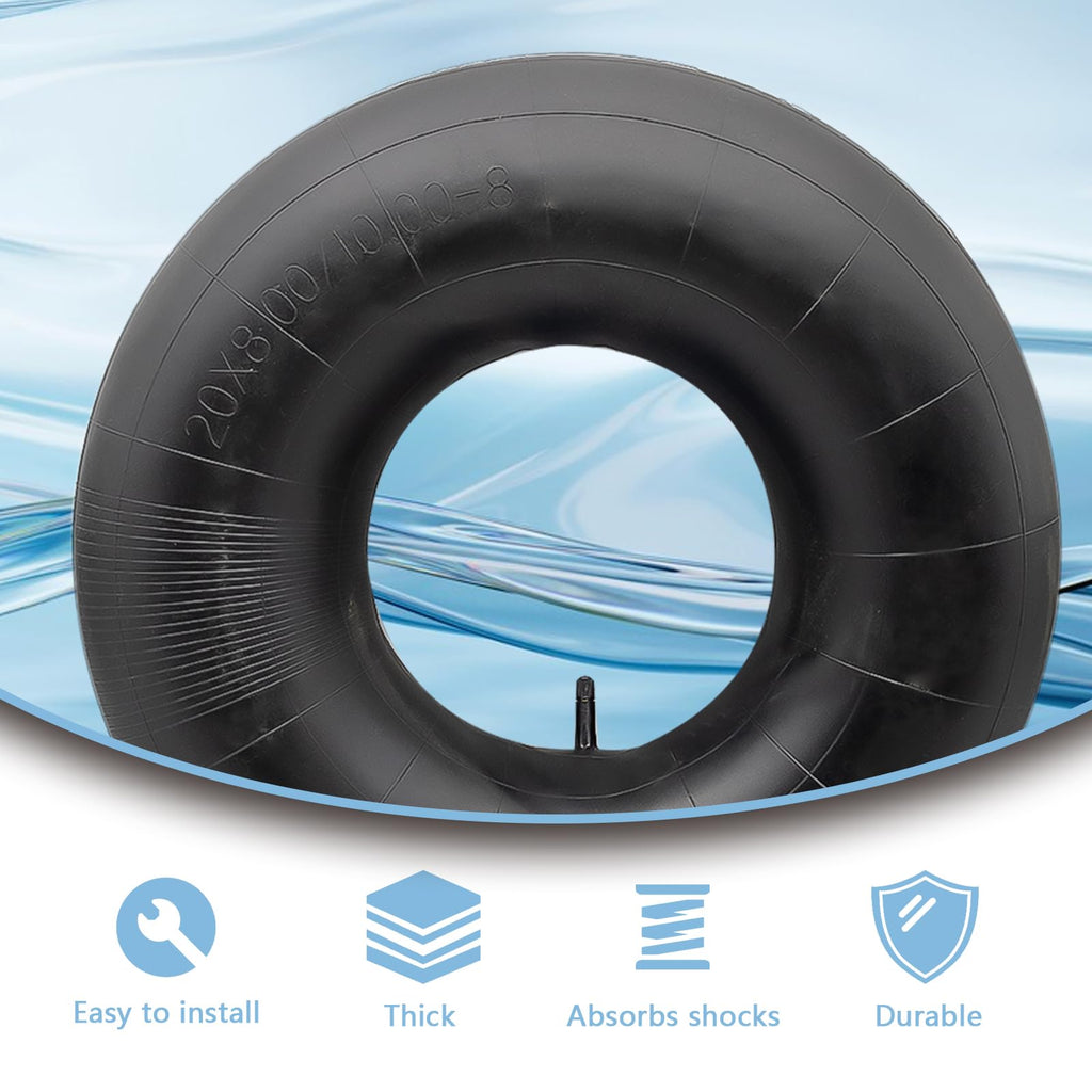(2-Pack) 20x8.00/10.00-8 Tube 20x10.00-8 Tube - TR-13